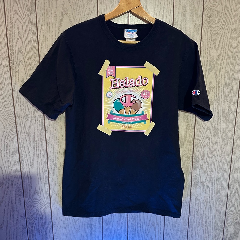 Vintage Champion Helado Free Scoop Friday T-Shirt Men’s Size: Medium